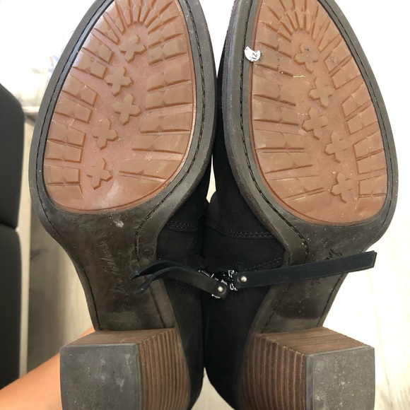 Sam Edelman Suede Ankle Boots - Picture 3 of 5